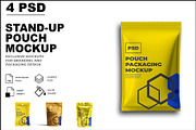 Stand-Up Pouch Mockup, a Product Mockup by GraphicsPixel (Thumbnail 1 of 6)