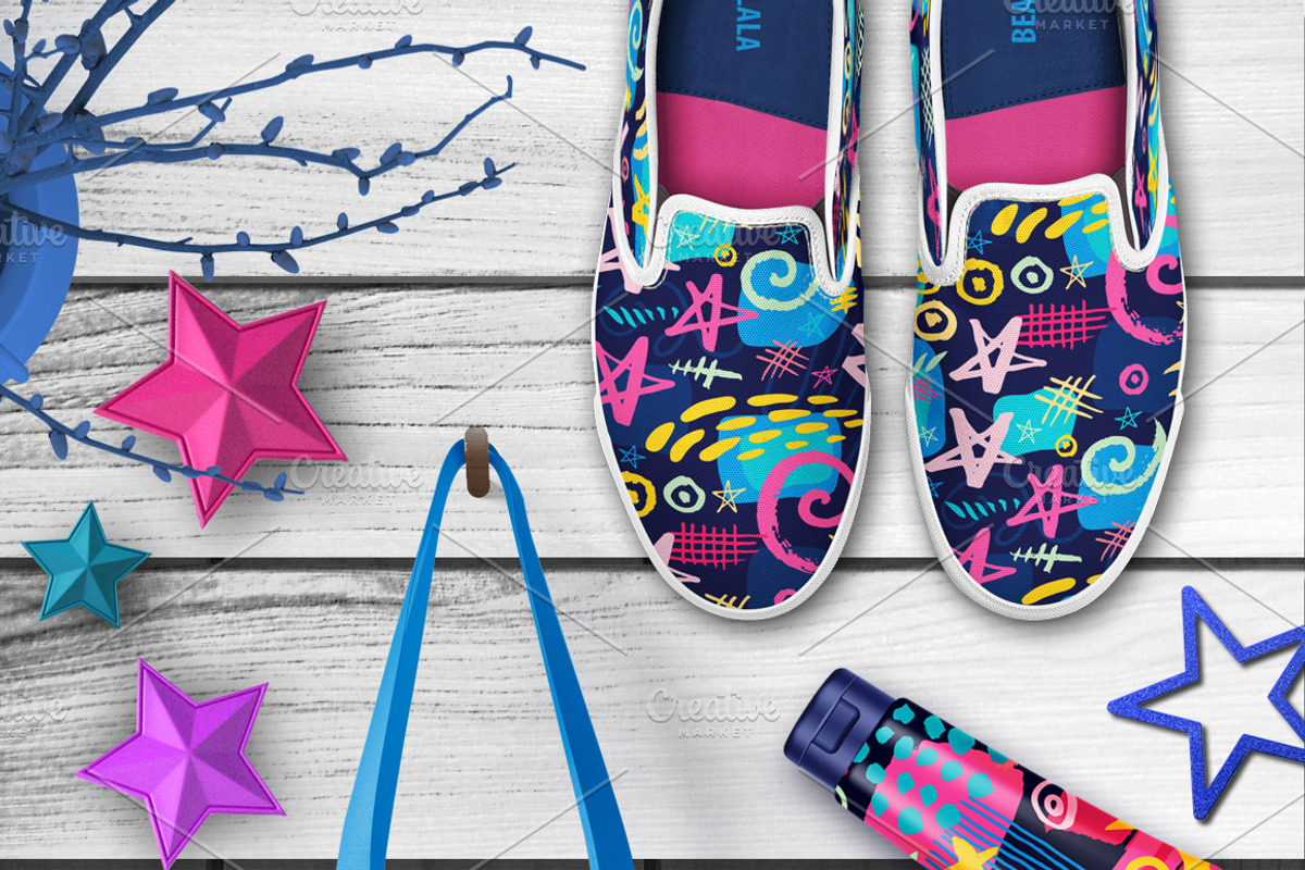 Trendy Art Patterns, a Pattern Graphic by Iraida_Bearlala (Photo 2 of 8)