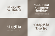 Glinka - A Stylist Serif Font, a Serif Font by zeenesia (Thumbnail 9 of 25)