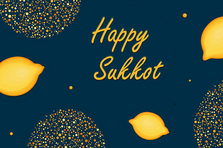 Happy Sukkot design