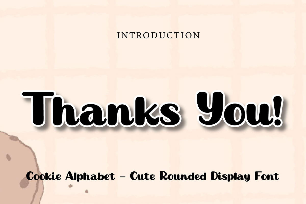 Cookie Alphabet, a Slab Serif Font by Wow Magic (Photo 3 of 3)