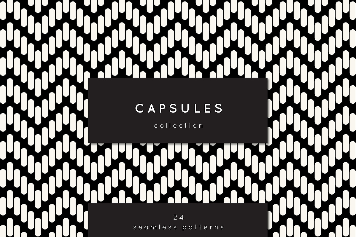 Capsules. Patterns Collection, a Pattern Graphic by Curly_Pat (Photo 1 of 7)