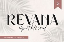 Revana Font | Beautifull Sans Serif