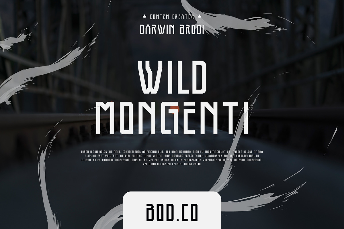 Bothweld Typeface, a Sans Serif Font by Izalsye (Photo 4 of 9)