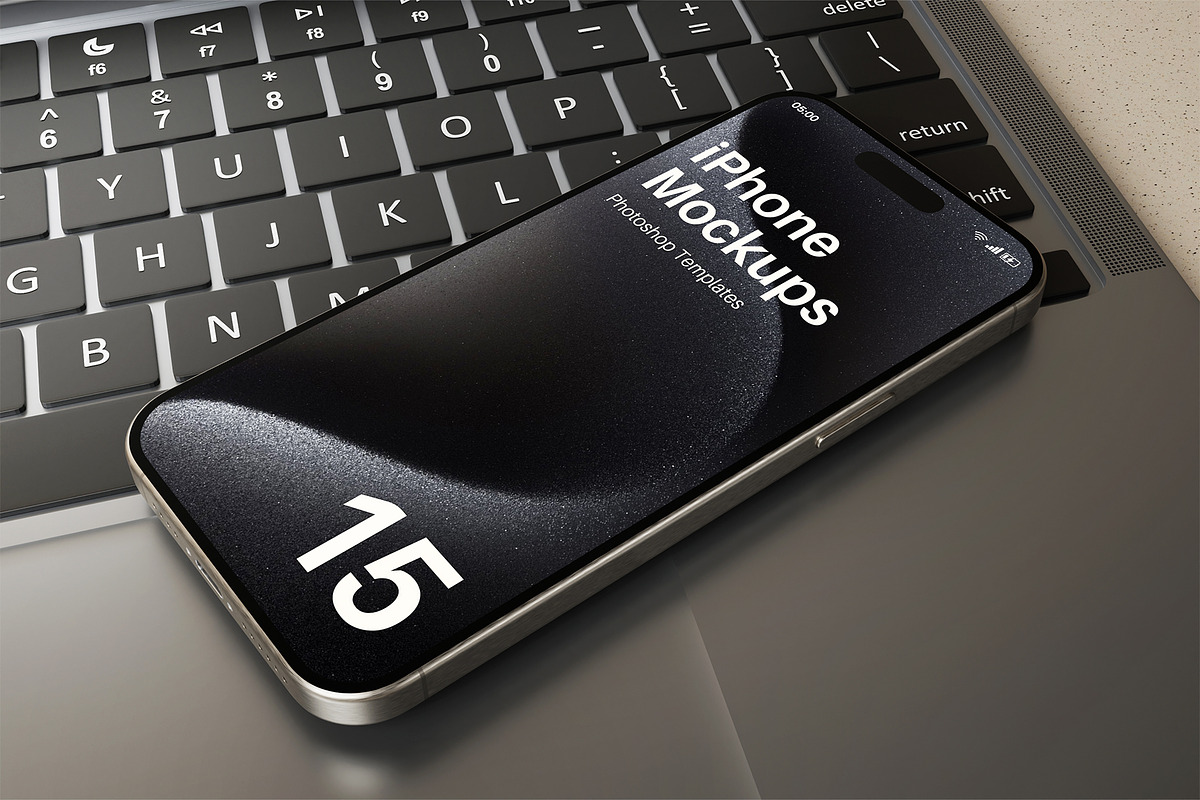 iPhone Mockup, an iPhone Mockup by Mockupnine (Photo 3 of 6)