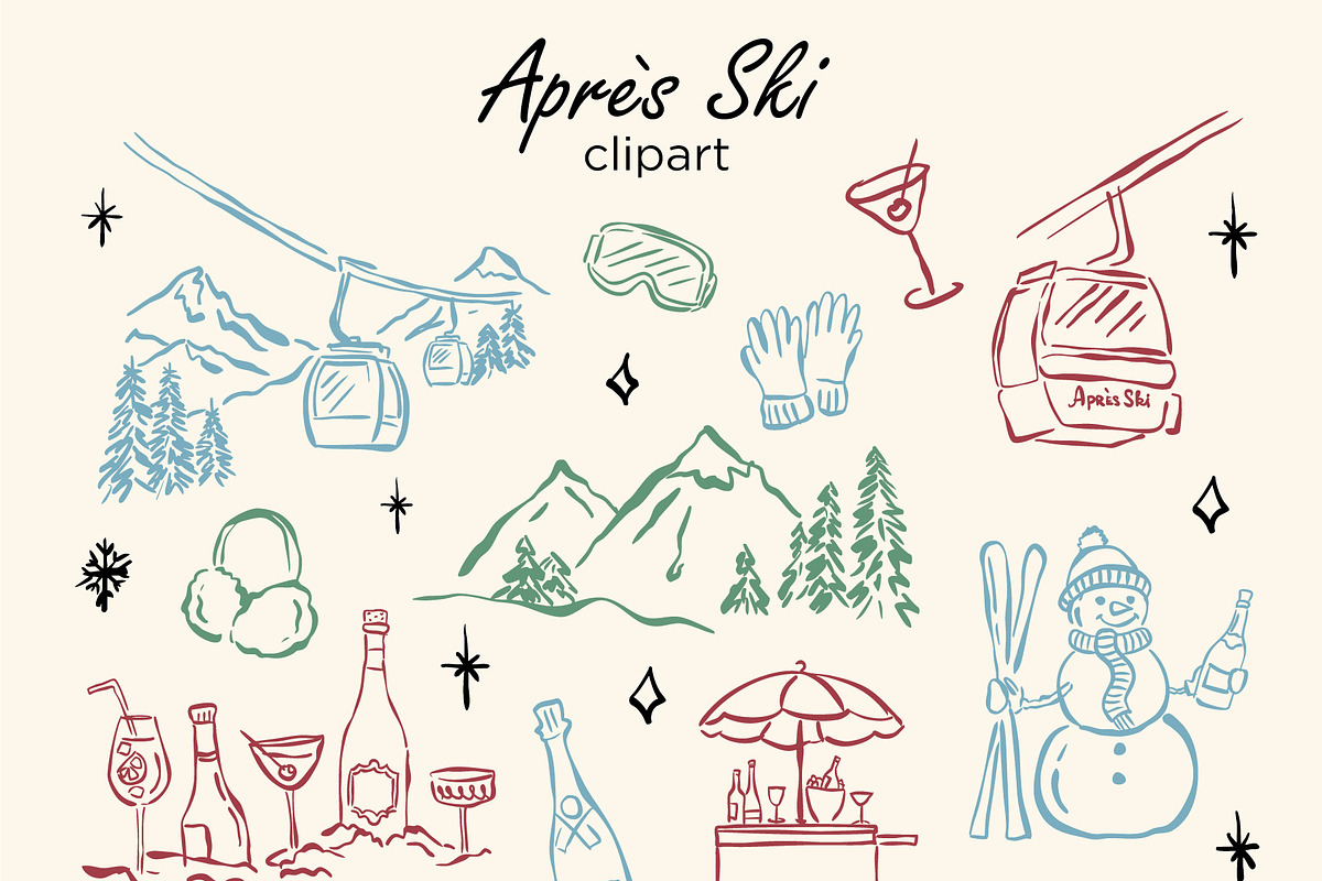 Après-Ski Clipart, an Object Illustration by Teresa Art Store (Photo 5 of 7)