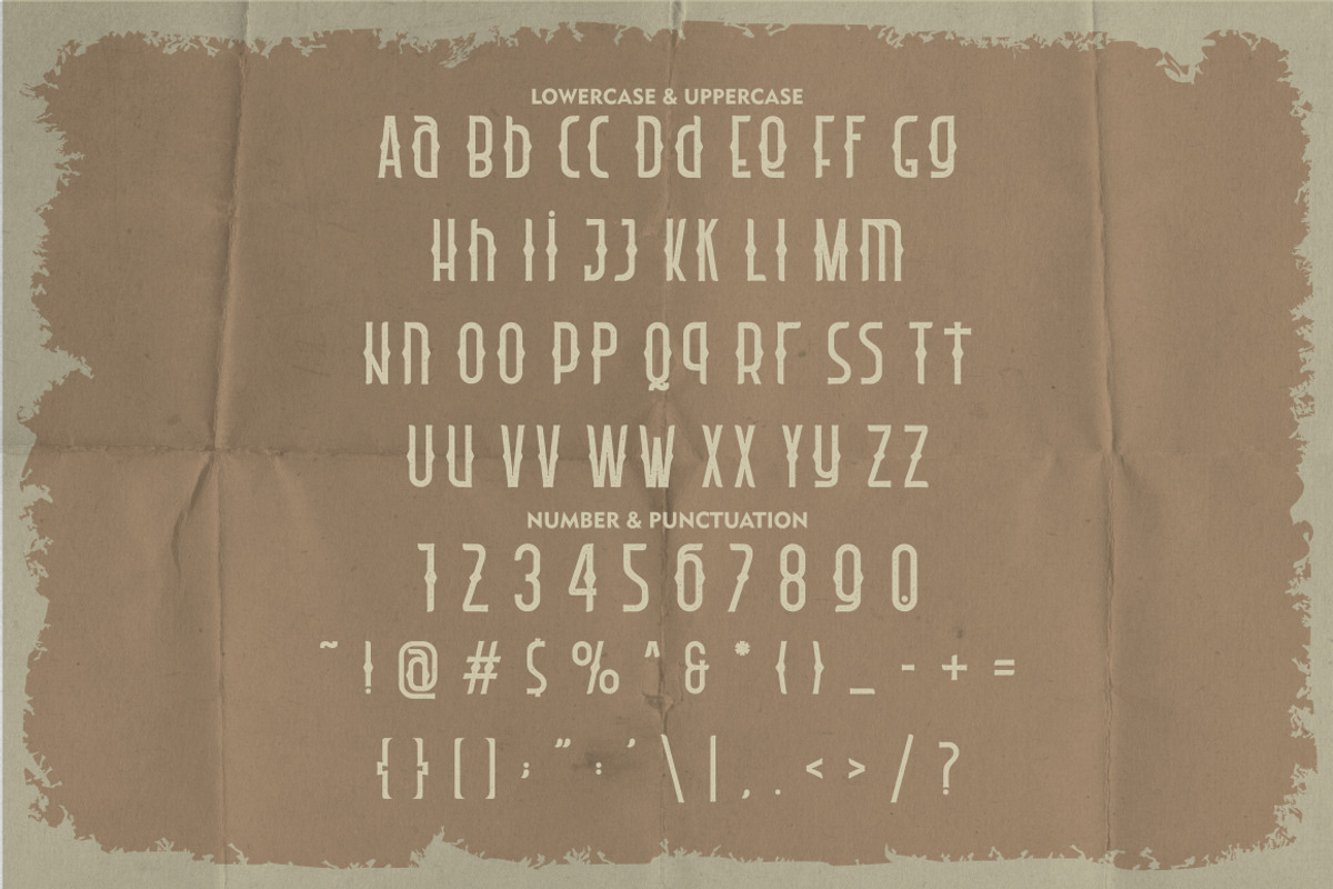 Old Spokes - Vintage Display Font, a Serif Font by PutraCetol Studio (Photo 11 of 12)