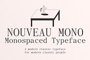 Nouveau Mono | Monospace Font, a Serif Font by Off The Rack © (Thumbnail 1 of 8)