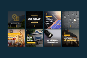 Solar Social Media Templates