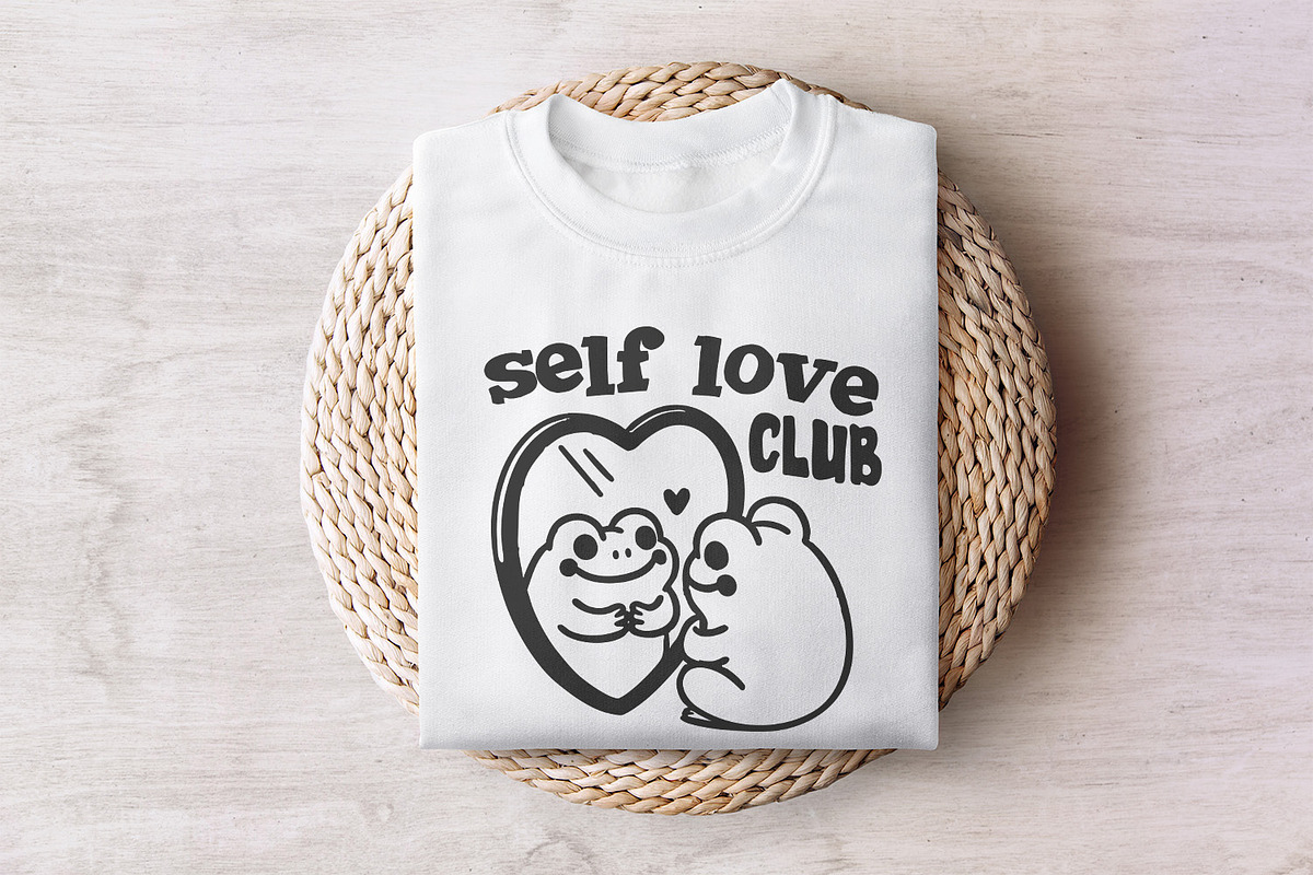 Self Love Social Club Png, Retro, an Illustration by SharpMarketplace (Photo 7 of 9)