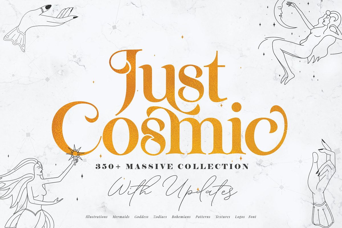 99% OFF! Just Cosmic Collection, a Texture Illustration by SNIPESCIENTIST (Photo 1 of 40)