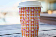 Pink & Orange Retro Scandi Geometric, a Pattern Graphic by Pattern Whimsy (Thumbnail 8 of 8)