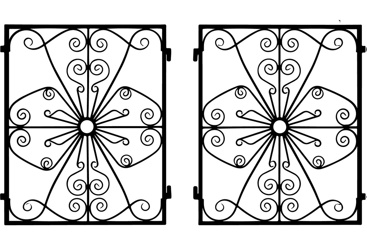 Ornamental Scroll Engraving Panel, a Decorative Illustration by Designer_Momina (Photo 4 of 20)