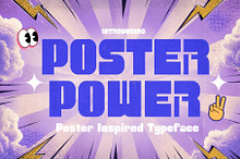 Poster Power - Event Poster Font