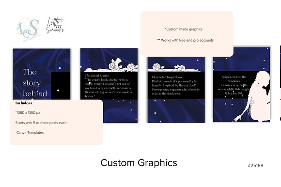 Romantasy Instagram Carousel Sets preview 6