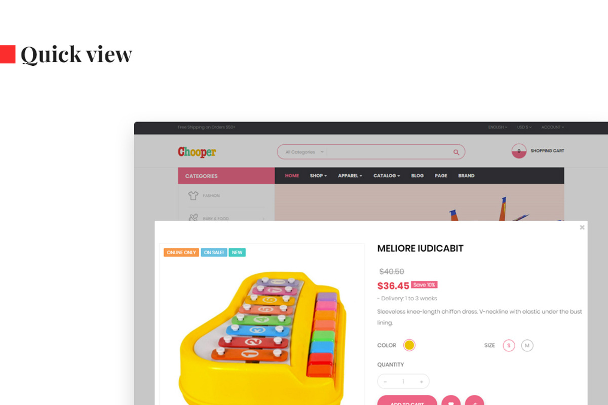 Leo chooper prestashop 1.7, a Bootstrap Template by LeoTheme (Photo 7 of 7)