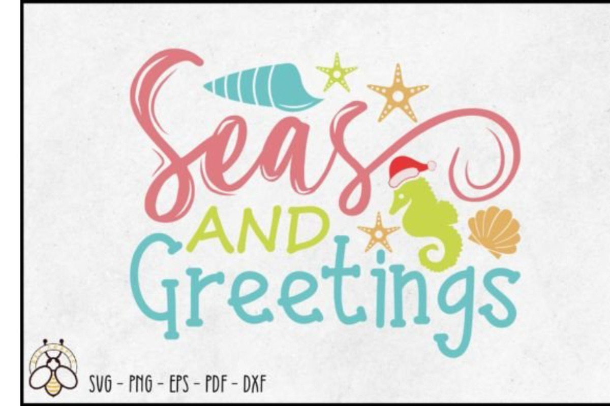 Christmas Beach SVG Bundle, an Object Graphic by BeeCraftR (Photo 6 of 13)