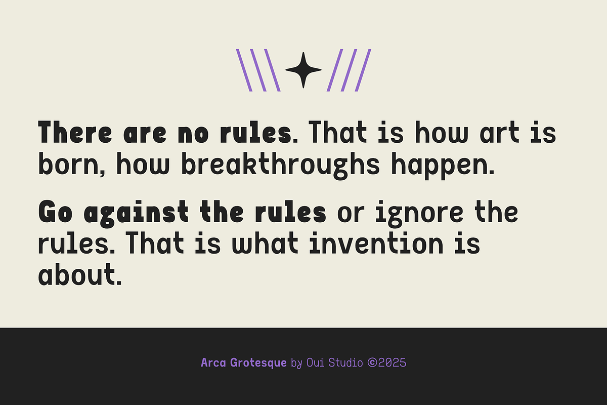 Arca Grotesque Modern Sans Serif, a Sans Serif Font by Oui Studio (Photo 3 of 10)