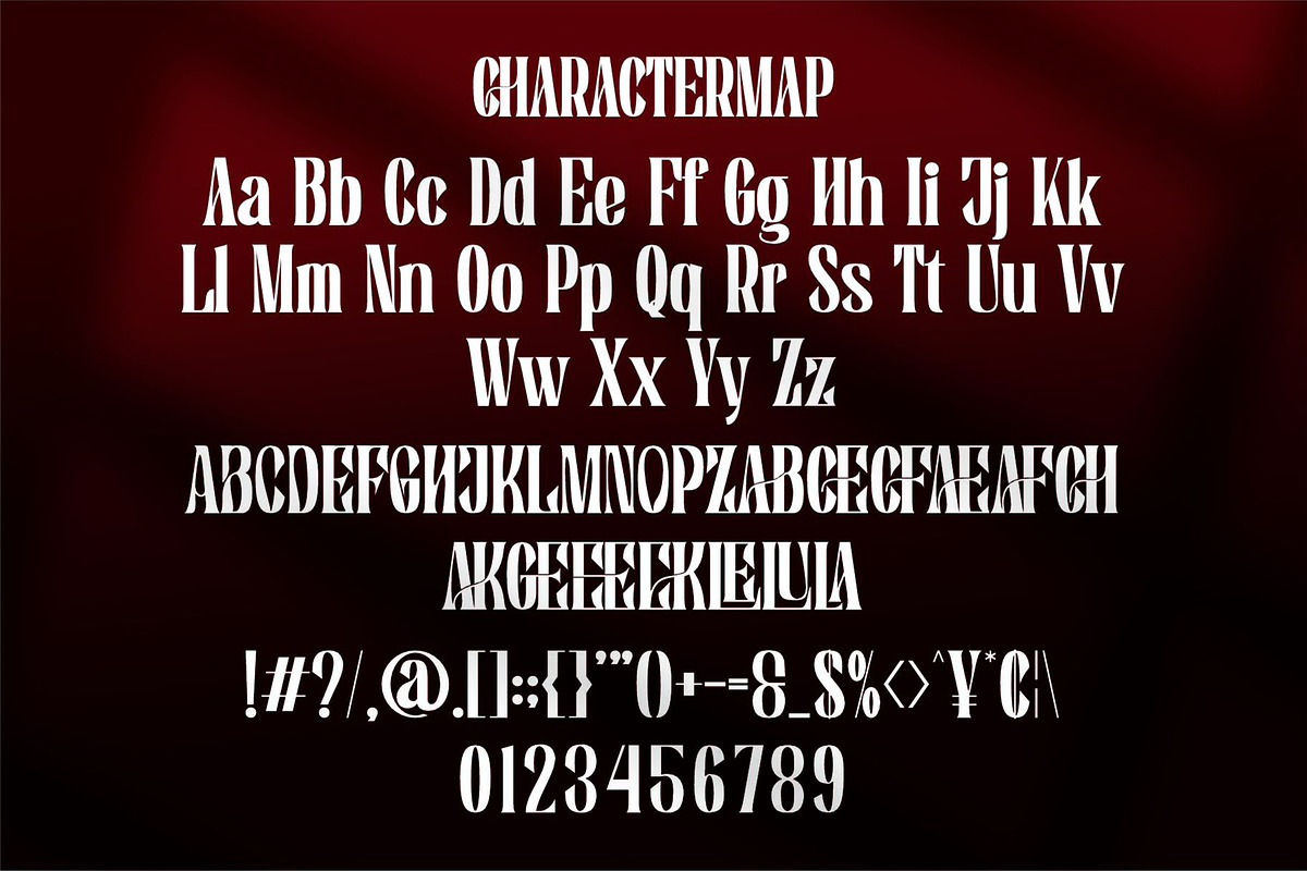 Ameklon || Clasic Serif Font, a Serif Font by Idea Studio (Photo 5 of 10)