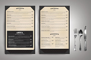 Restaurant Menu Classic (Package), a Brochure Template by Nathan Knight Design (Thumbnail 2 of 4)