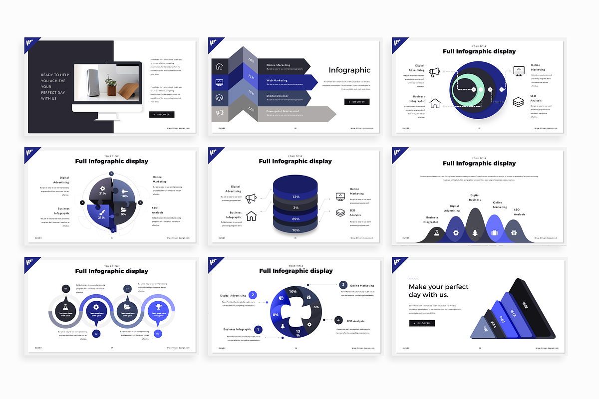 Oliver Powerpoint template, a Presentation Template by Mikokit (Photo 15 of 16)