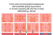 Retro style gradient backgrounds, a Background Graphic by LiiaLonn Studio (Thumbnail 4 of 6)