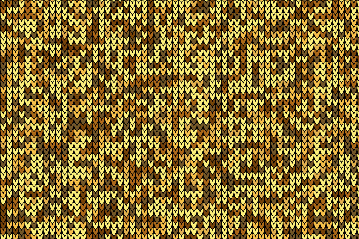 11 Knitted Seamless Patterns Preset, a Pattern Graphic by Juksy (Photo 10 of 11)