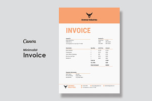 Business Invoice Template | Canva, a Stationery Template by Amit Debnath
