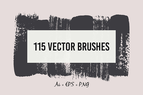 115 Vector Brushes preview 6