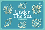 Under Sea Illustrations, an Object Illustration by Rasgood (Thumbnail 1 of 7)