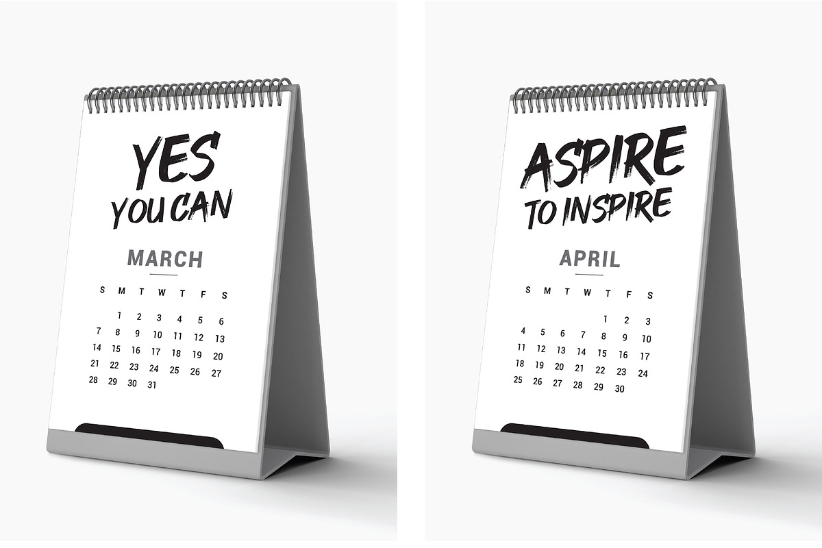 2021 Calendars 2 in 1 - Editable, a Templates & Theme by rix_designs (Photo 5 of 21)