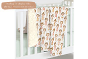 Floral Nursery Animals Clipart, a Decorative Illustration by Nicole Branger Art (Thumbnail 16 of 19)