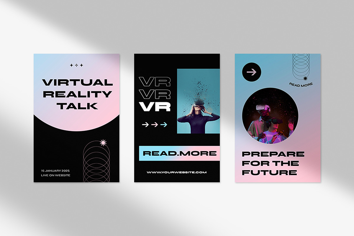 Vuture - VR Social Media Pack, a Social Media Template by Neetlabs Studio (Photo 4 of 5)