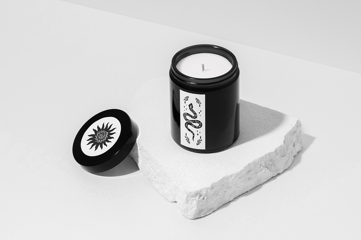 Boho linocut vector collection, an Object Graphic by Yamurchik (Photo 2 of 14)