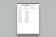 Resume Template, a Resume Template by DesignDevisers (Thumbnail 4 of 10)