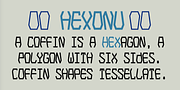 Hexonu, a Sans Serif Font by Ingrimayne Type (Thumbnail 3 of 8)