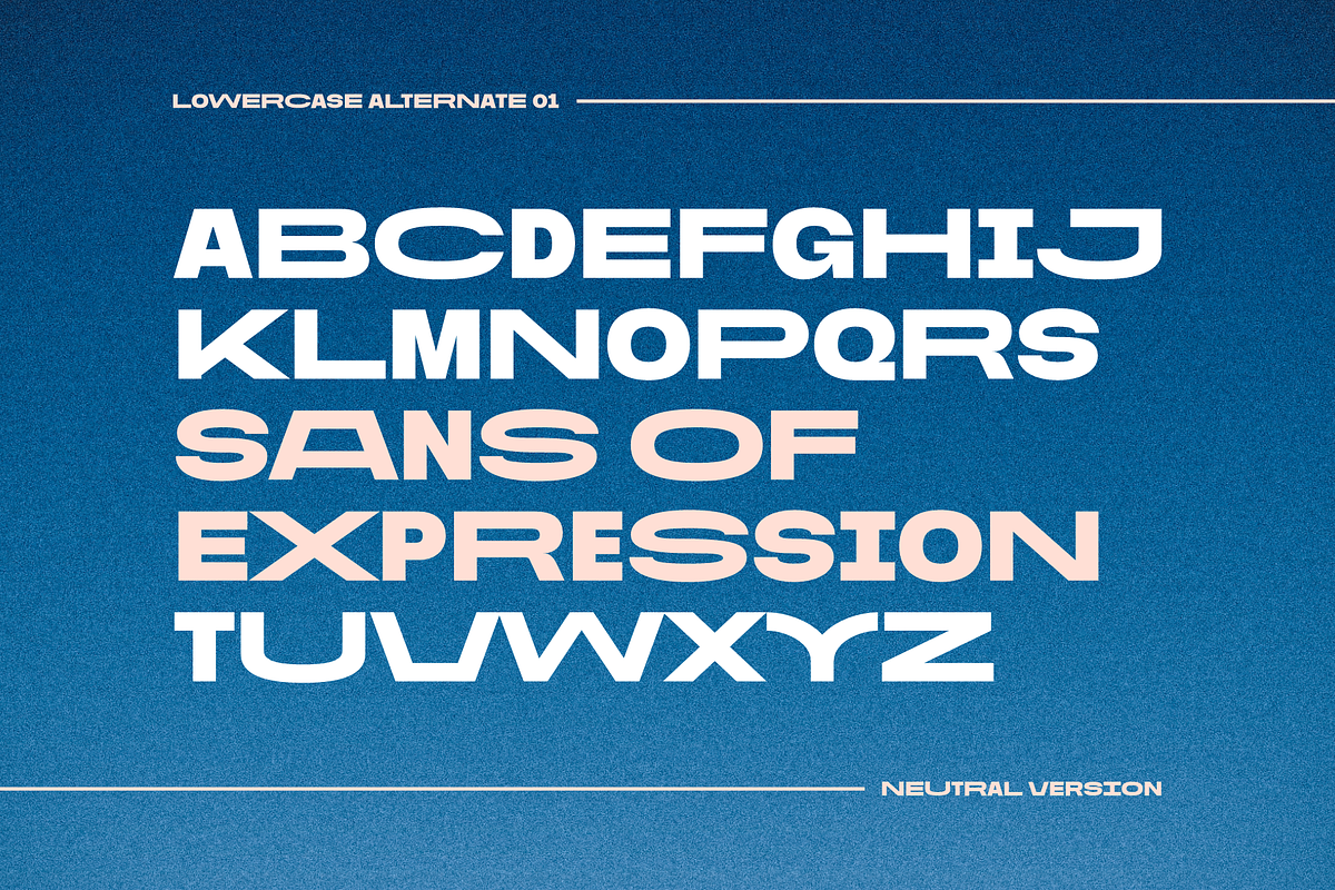 Sans of Expression, a Sans Serif Font by RedyStudio (Photo 6 of 13)