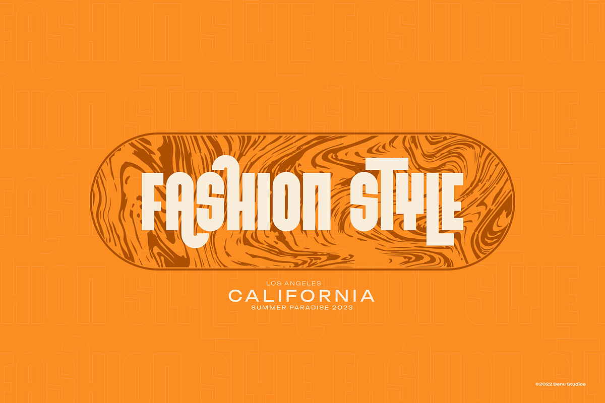 Glanuler | Display Bold Sans Serif, a Sans Serif Font by Denustudios (Photo 3 of 12)