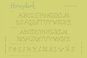 Honeylark Whimsical Curly Font, a Handwritten Font by PeachCreme (Thumbnail 11 of 13)