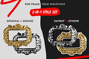 Frames Ephemera – 76 Vintage Frames, an Object Graphic by JuliBelushi (Thumbnail 3 of 5)