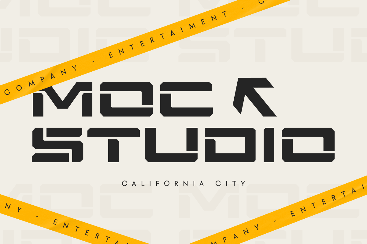 Invasion - Futuristic Techno Font, a Sans Serif Font by Hamz Studio (Photo 6 of 8)