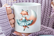 Blue Ballerina Animals Clipart, an Illustration by Rose Art (Thumbnail 6 of 7)