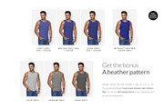 Men Tank Mock-ups Set FREE DEMO, a Books & Magazine Mockup by Apparel_Mockups (Thumbnail 14 of 24)