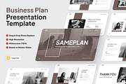 Sameplan - Business plan GoogleSlide, a Presentation Template by SquidPixey (Thumbnail 1 of 6)