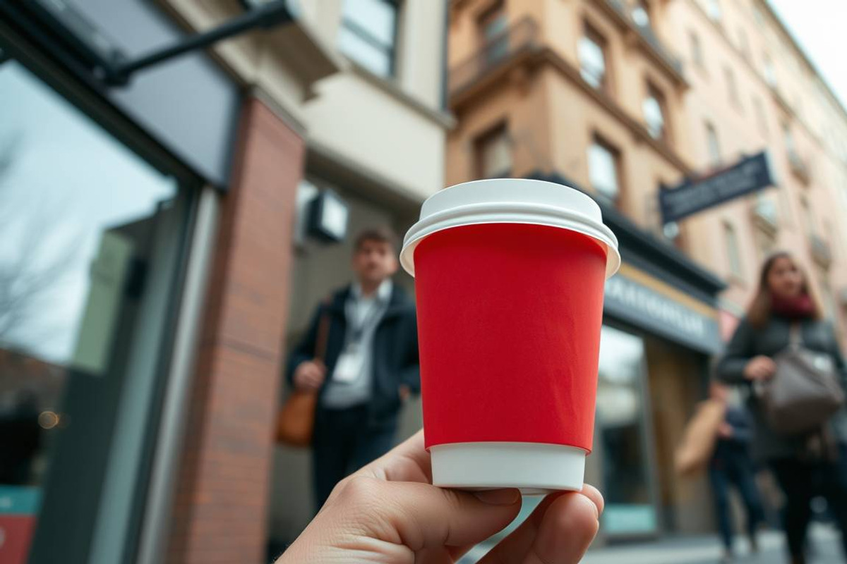 63 Coffee Cup Mockup Realistic, an Advertising Mockup by adenpinkstore (Photo 25 of 27)