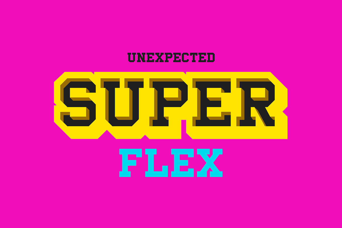 TeamLead Layered Font, a Slab Serif Font by Sentavio (Photo 7 of 7)