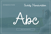 Swirly Handwritten, a Handwritten Font by Wow Magic (Thumbnail 2 of 3)