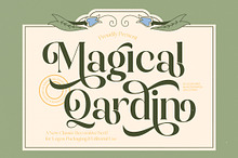 Magical Qardin Decorative Serif