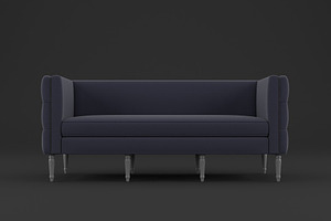 3D Models For Blender 5 Modern Sofas