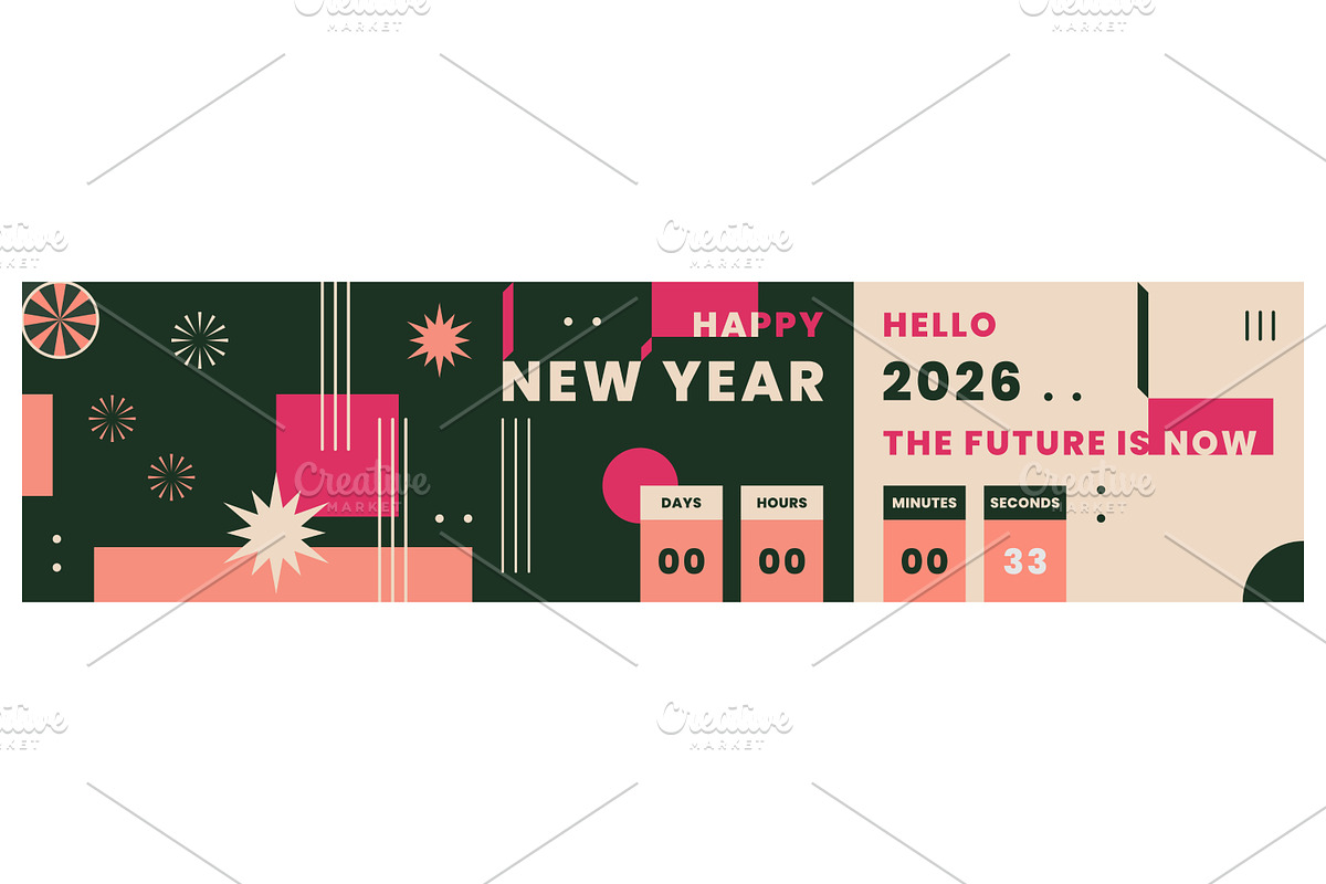 Happy New Year 2026, a Background Graphic by Creative Backgrounds